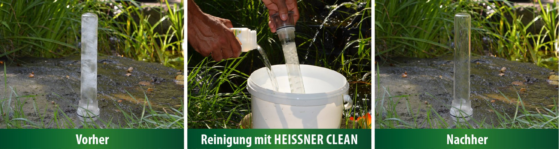 HEISSNER CLEAN Spezial-Reiniger 500ml, für Pumpen, Filter und Lampen